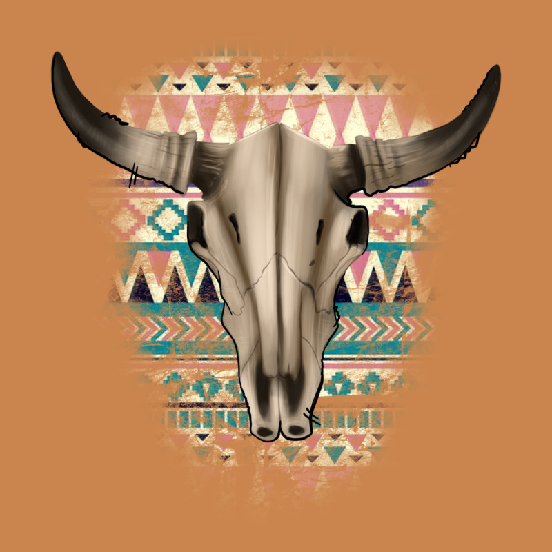 Western Aztec Bull Skull Heavyweight Hoodie by Bettercallsaul | Teevron