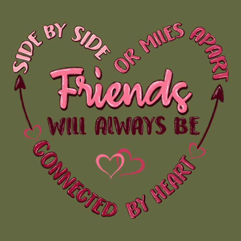 Side By Or Miles Apart Friends Will Always Be Conn Long Sleeve Tee by MaliasSmallBusiness | Teevron
