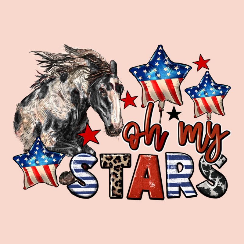 Oh My Stars Horse 4th Of July Urban Hoodie by CowGirlArtShop | Teevron