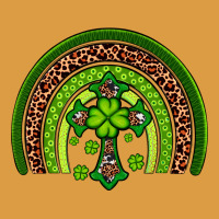 Western Shamrock Cross Rainbow Urban Heavy Tee | Teevron