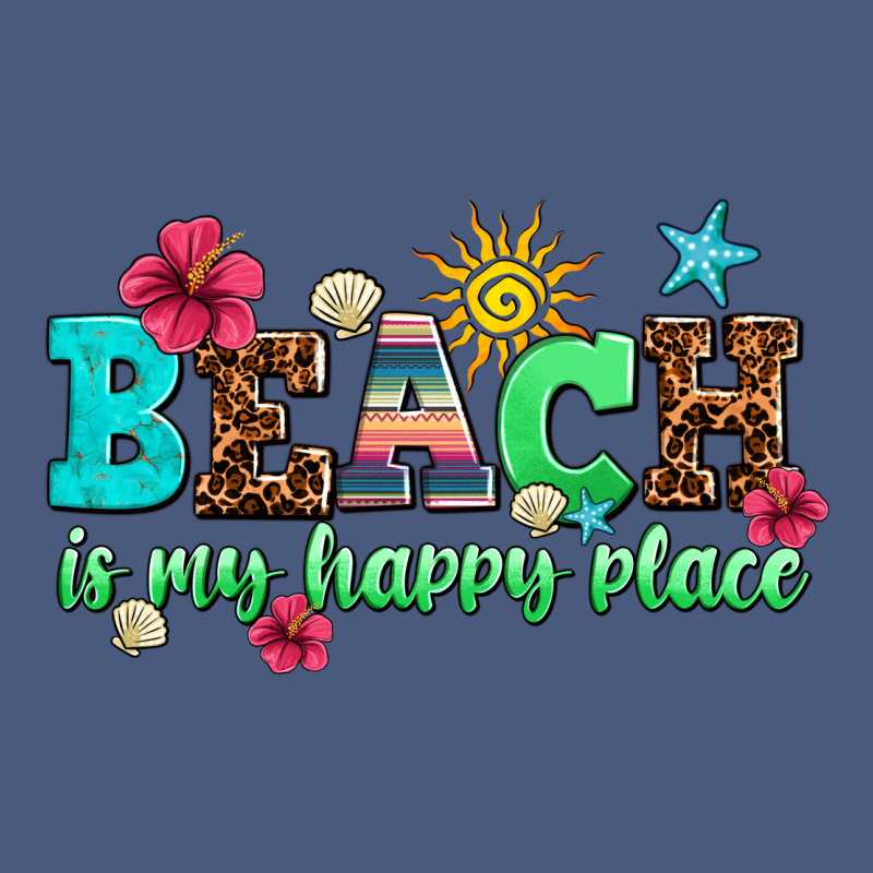 Beach Is My Happy Place Vintage Hoodie by AdoDesignShop | Teevron