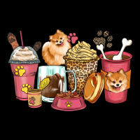 Pomeranian Coffee Cups Ladies Tee | Teevron