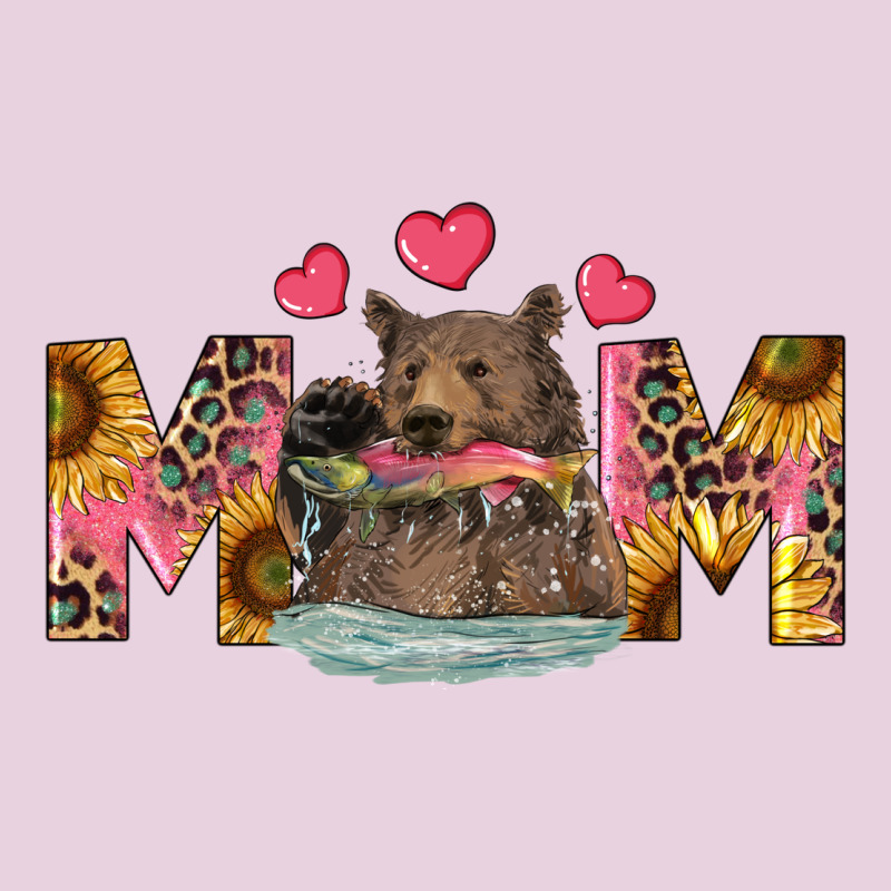 Mom Bear With Sunflowers Ladies Tee by RanaPortraitStore | Teevron