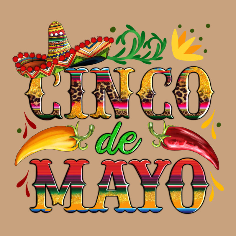 Cinco De Mayo With Pepper And Sombrero Vintage Tee by Artiststas | Teevron