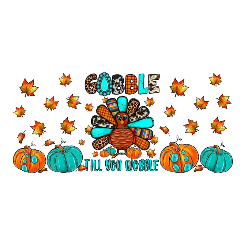 Gobble Till You Wobble Long Sleeve Tee by JahusDesignShop | Teevron