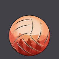 Cowboy Sunset Volleyball Heavyweight Hoodie | Teevron