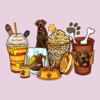 Labrador Retriever Coffee Cups Ladies Tee | Teevron