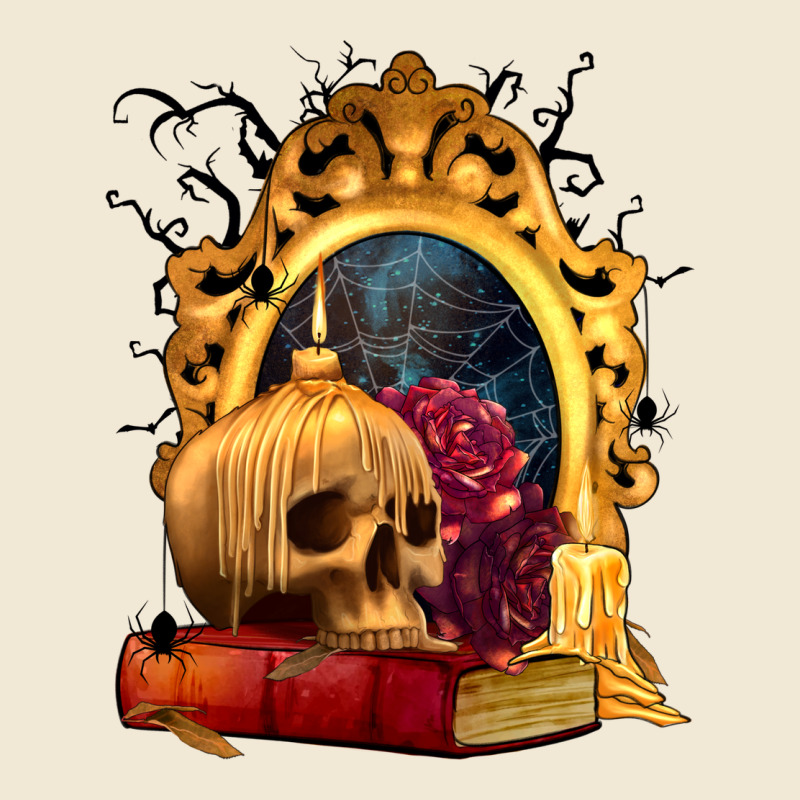 Halloween Skull Candles And Roses Premium Tee by texasbilliewilder | Teevron