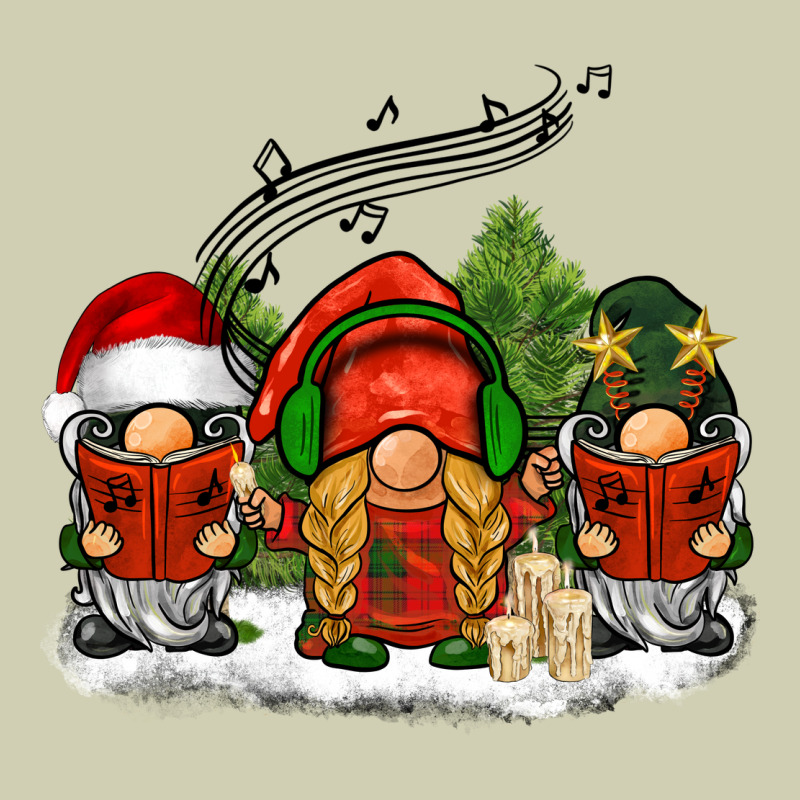 Christmas Choir Gnomes Heavy Core Tee by BarkalooDesign | Teevron