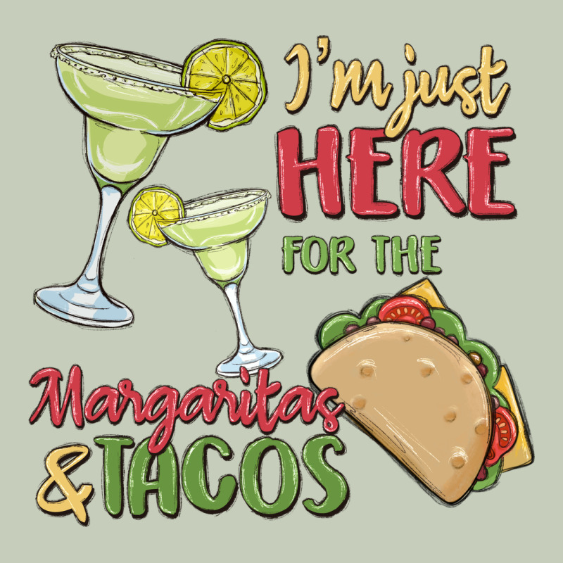 I'm Here For The Margaritas And Tacos Long Sleeve Tee by MaliasSmallBusiness | Teevron