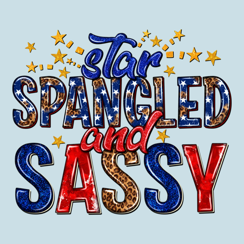 Star Spangled And Sassy Billie Wilder Ladies Tee by texasbilliewilder | Teevron