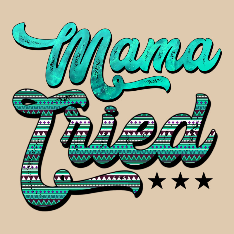 Mama Tried Aztec Turquoise Heavyweight Sweatshirt by AdoDesignShop | Teevron