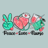 Peace Love Nurse Heavy Core Tee | Teevron