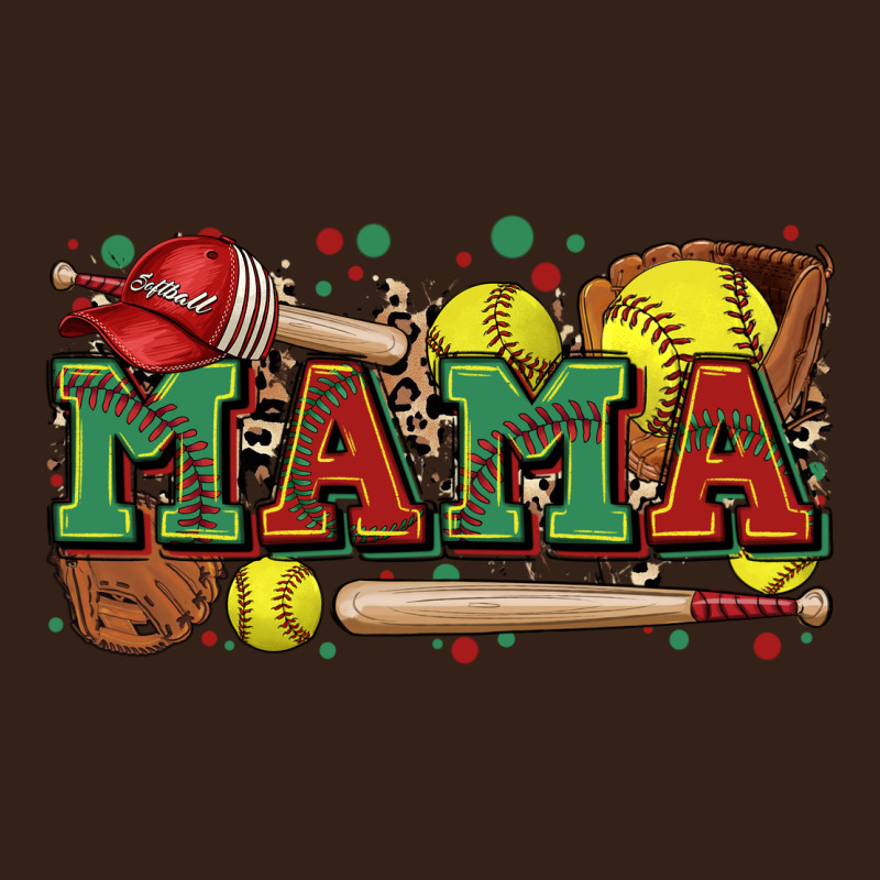 Mama Softball Heavy Core Tee by Zillion Design Studio | Teevron