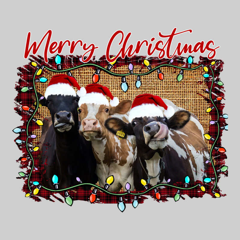 Merry Christmas Cows Premium Sweatshirt by Bettercallsaul | Teevron