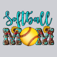 Western Leopard  Sunflowers Glitter Mom Softball Heavyweight Sweatshirt | Teevron