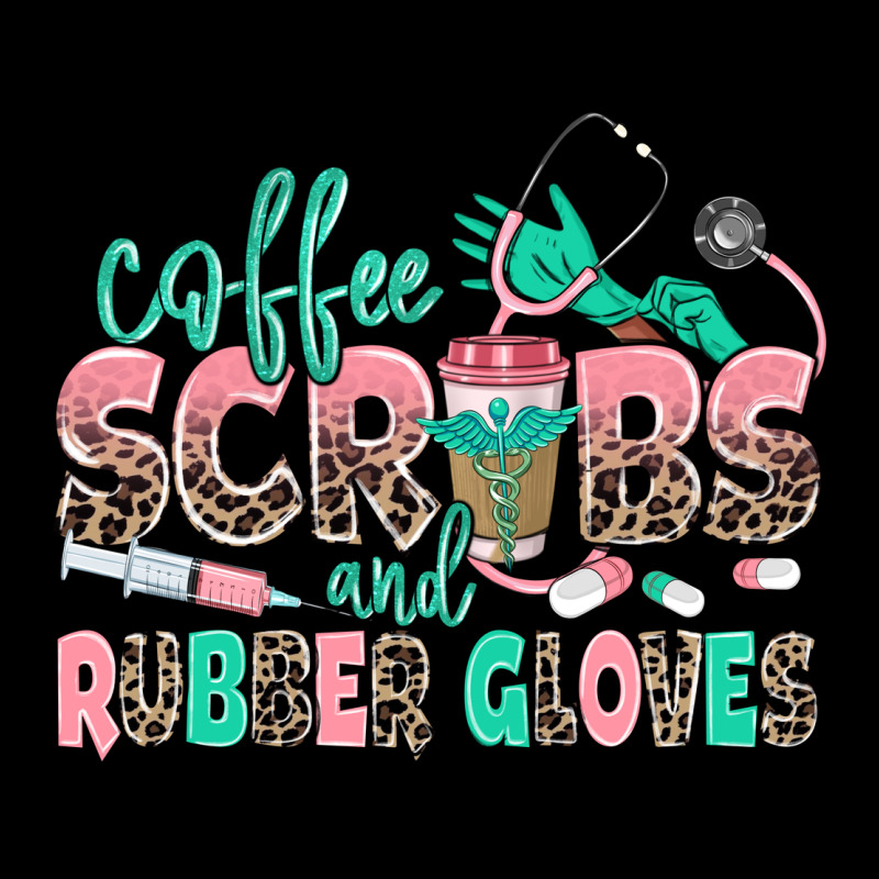 Coffee Scrubs And Rubber Gloves Zipper Hoodie by MaliasSmallBusiness | Teevron