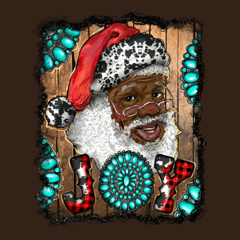 African American Santa Joy Heavy Core Tee by RanaPortraitStore | Teevron