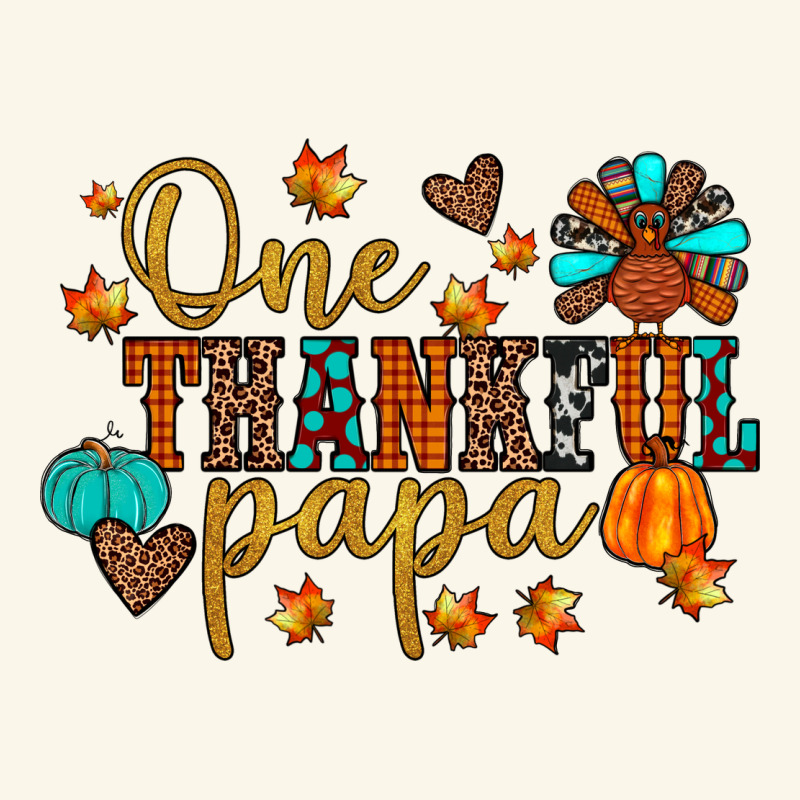 One Thankful Papa Premium Hoodie by JahusDesignShop | Teevron