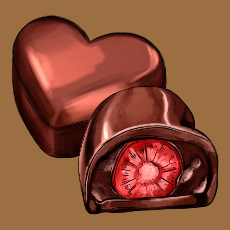 Heart Chocolate Vintage Tee by AdoDesignShop | Teevron