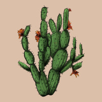 Cactus With Flowers Urban Heavy Tee | Teevron