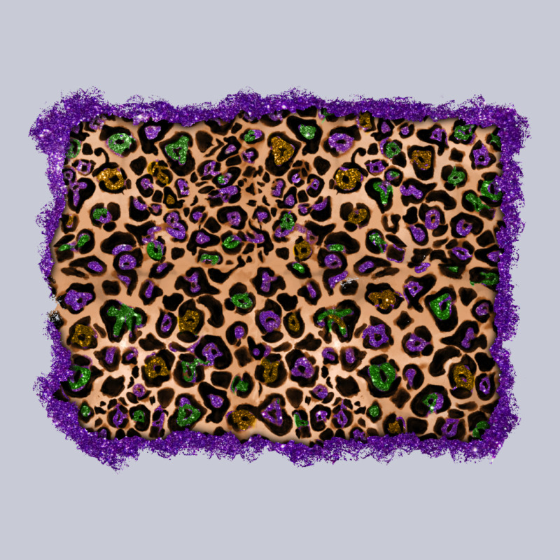 Mardi Gras Leopard Background Heavyweight Hoodie by RanaPortraitStore | Teevron