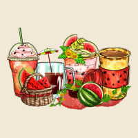 Watermelon Farm Fresh Coffee Cups Ladies Tee | Teevron