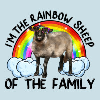 I'm The Rainbow Sheep Of The Family Suffolk Sheep Black Face Sheep Ladies Tee | Teevron