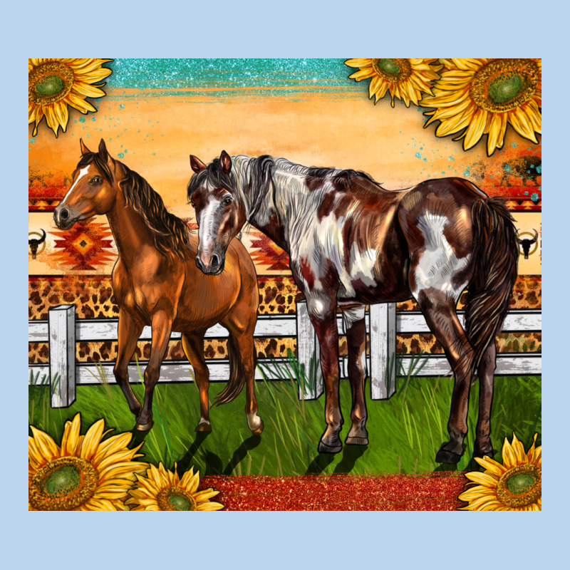 Western Ranch Horses Classic Tee by LillyAllenDesigns | Teevron