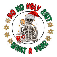 ho ho holly shit skeleton santa | Teevron