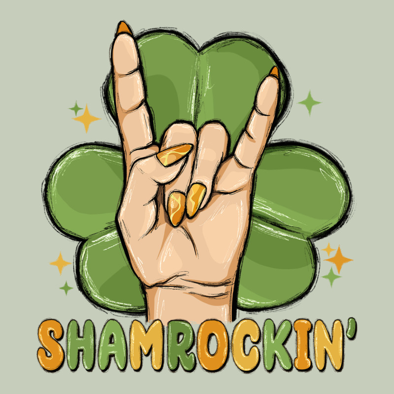 St. Patrick's Day Shamrockin' Long Sleeve Tee by MaliasSmallBusiness | Teevron