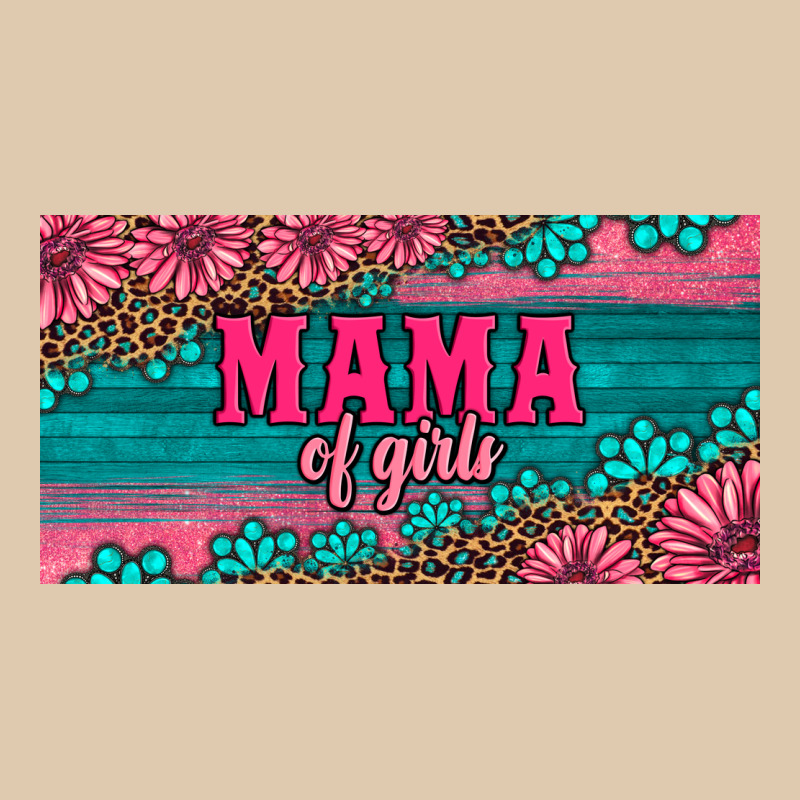 Pink Roses Mama Of Girls License Plate Heavyweight Sweatshirt by Artiststas | Teevron