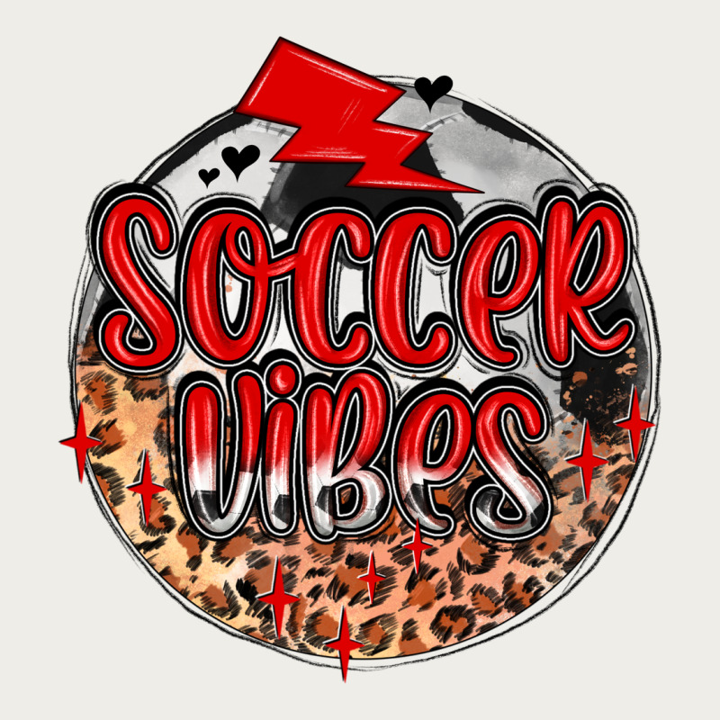 Soccer Vibes Zipper Hoodie by MaliasSmallBusiness | Teevron