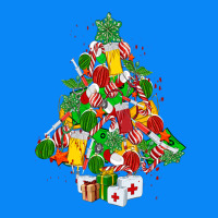 Nurse Christmas Tree Zipper Hoodie | Teevron