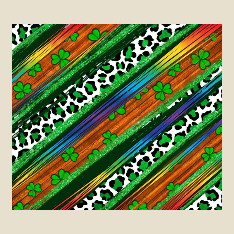 St Patricks Day Leopard Rainbow Urban Heavy Tee by Artiststas | Teevron