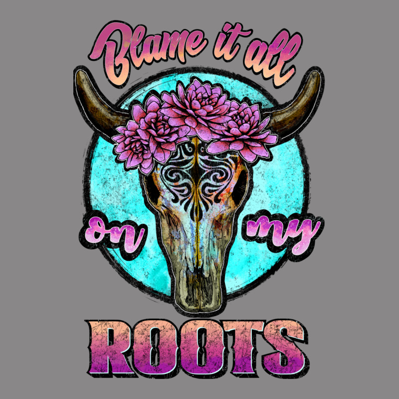 Blame It All On My Roots White Vintage Tee by JahusDesignShop | Teevron