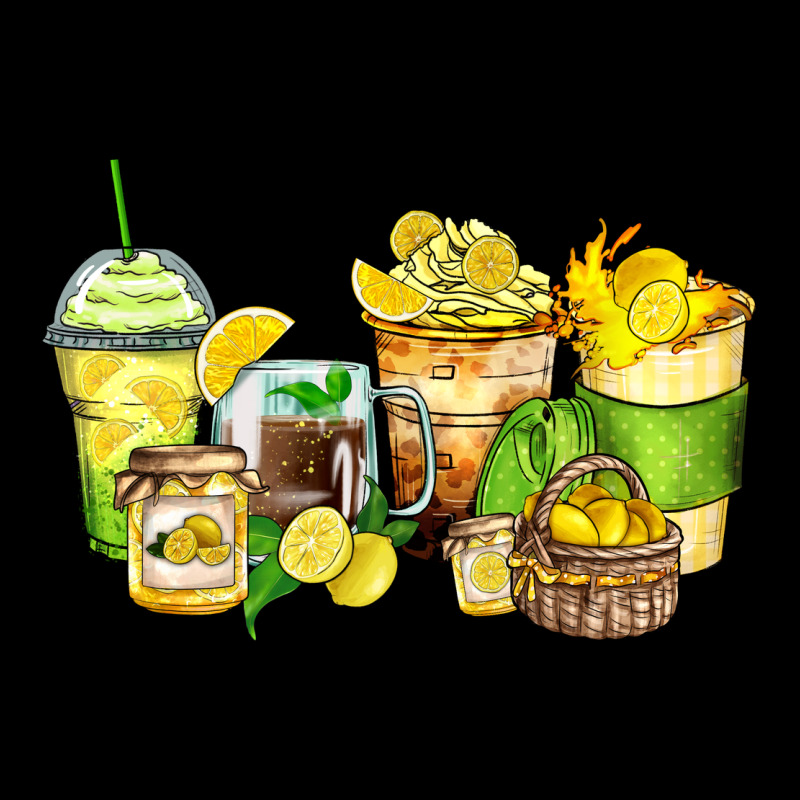 Lemon Farm Fresh Coffee Cups Ladies Tee by Zillion Design Studio | Teevron