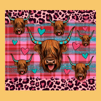 Highland Cow Valentines Vintage Hoodie | Teevron