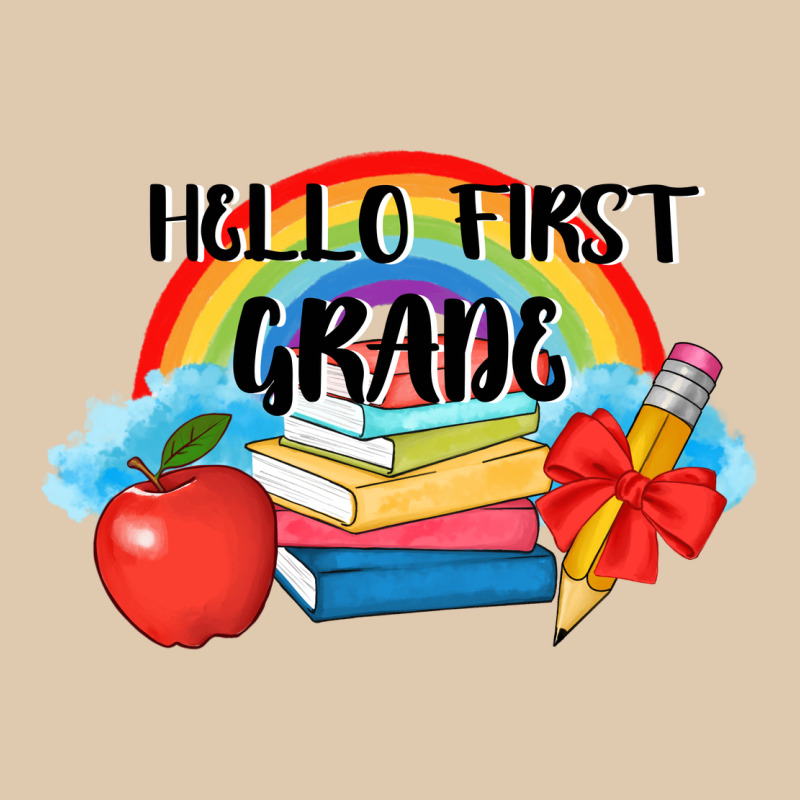 Back To School Hello First Grade 3200x2400 Heavyweight Sweatshirt by AdoDesignShop | Teevron