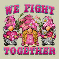 We Fight Together Breast Cancer Gnome Heavy Core Tee | Teevron