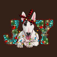 Christmas Joy Bull Terrier Heavy Core Tee | Teevron