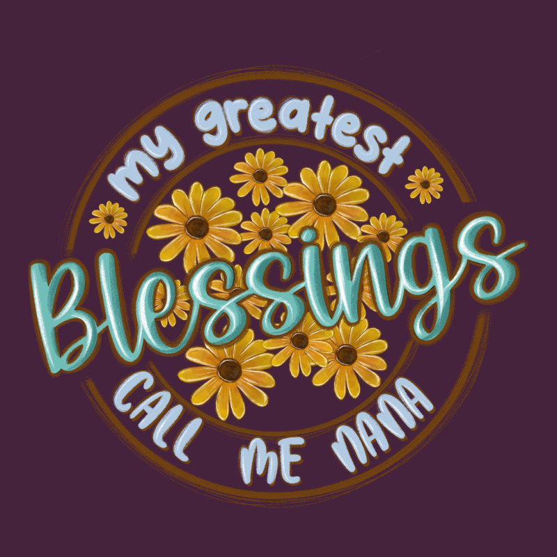 My Greatest Blessing Call Me Nana Long Sleeve Tee by MaliasSmallBusiness | Teevron