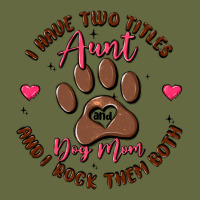 I Have Two Titles Aunt And Dog Mom Long Sleeve Tee | Teevron