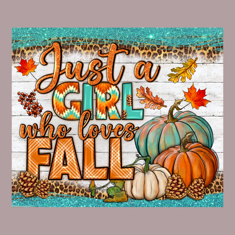 Just A Girl Who Loves Fall Mousepad Vintage Hoodie by BundleAndBundleShop | Teevron