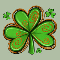 St Patricks Day Shamrock With Glitter Urban Heavy Tee | Teevron