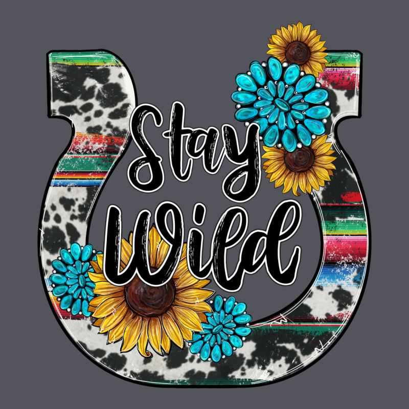 Western Stay Wild Horsesho Vintage Hoodie by RanaPortraitStore | Teevron