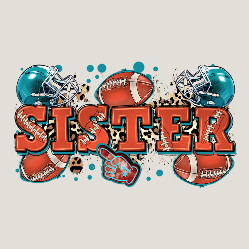 Sister American Football Heavy Core Tee by Zillion Design Studio | Teevron