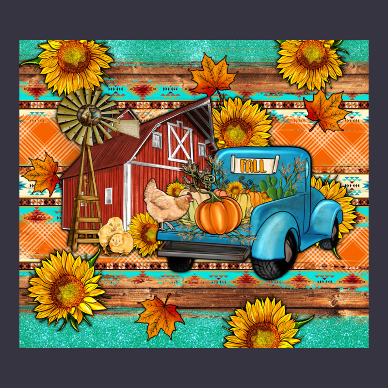 Farm Life Fall Barn And Truck Vintage Hoodie by Artiststas | Teevron