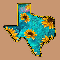 Sunflower Turquoise Texas Heavyweight Hoodie | Teevron