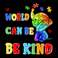 In A World Where You Can Be Anything Be Kind Zipper Hoodie | Teevron
